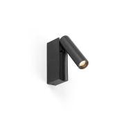 Faro Cronos - bedlamp - 8 x 12,1 x 3 cm - 4,5W LED incl. - mat zwart