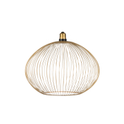 Segula Floating Globe Filo LED Oval - Ø 30 cm - E27 - 6W dimbaar - 2200K - woestijnzand