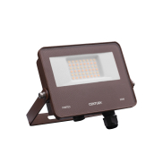 Century Italia Porteo CCT - verstraler - 16,2 x 3,6 x 14,4 cm - 20W LED incl. - instelbare lichtkleur - IP65 - bruin