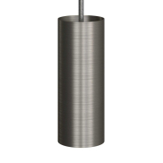 Creative Cables Tube - hanglamp 1L - Ø 6 x 190 cm - geborsteld titanium