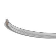 VK Lighting Eiva - magnetisch railsysteem - R50 gebogen inbouwprofiel voor 12 mm gipsplaat - 5,48 x 5,25 cm - DALI dimbaar - wit