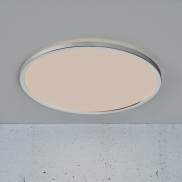 Nordlux Oja - badkamer plafondverlichting - Ø 43 x 2,5 cm - 3 stappen Moodmaker SceneSelect functie (3000K-4000K) - 19W LED incl. - IP54 - chroom