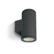 ONE Light GU10 Outdoor - buiten wandverlichting - 8 x 17,3 cm - IP54 - antraciet