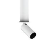 VK Lighting Coko - randloze opbouwspot met inbouwrozet - Ø 3,5 x 7,3 cm - Ø 50 mm inbouwmaat - 6W LED incl. - wit