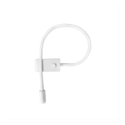Nova Luce Geneva - wandverlichting met schakelaar - 22,3 x 4,8 x 26,7 cm - 3W LED incl. - wit
