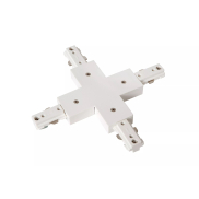 Lucide Track X-koppelstuk - 1-fase Railsysteem - 230V - wit