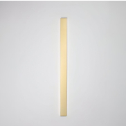 Nova Luce Seline - wandlamp - 7,5 x 2,7 x 120 cm - 44W LED incl. - IP44 - goud