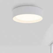 Nova Luce Oby - plafondlamp - Ø 45 x 12cm - 30W dimbare LED incl. - zandwit