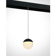 ONE Light magnetisch railsysteem MINI, MIDI & MAXI - hanglamp - Ø 9,3 x 150 cm - 10W LED incl. - zwart