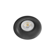 Faro Neon - inbouwspot - Ø 78 mm, Ø 65 mm inbouwmaat - mat zwart