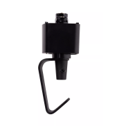 Lucide Track - Pendeladapter - 1-fase Railsysteem - zwart