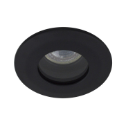 Projectlight Zeus - inbouwspot - Ø 90 mm, Ø 74 mm inbouwmaat - IP65 - zwart