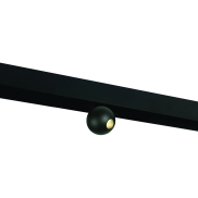 ONE Light magnetisch railsysteem MINI, MIDI & MAXI - railspot - Ø 5,4 x 8 cm - 7W LED incl. - zwart
