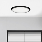 Nova Luce Perfect Profile Trimless - inbouwspot op afstandsbediening (incl.) - Ø 400 mm, 475 mm inbouwmaat - 24W dimbare LED incl. - 2700K-6000K - zwart