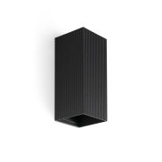 Faro Lune II L - wandlamp - 8 x 15,5 x 6,5 cm - zwart