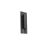 Faro Gabo - bedlamp - 8 x 18,5 x 6,9 cm - 4,5W LED incl. - mat zwart