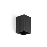 Faro Lune I - wandlamp - 8 x 10 x 6,5 cm - zwart