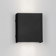 Nova Luce Elio - buiten wandverlichting - 11,4 x 13 x 6,2 cm -  12W LED incl. - IP65 - donker antraciet