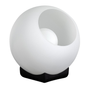 ETH Orb Opal - tafellamp - Ø 25 x 31 cm - zwart en wit
