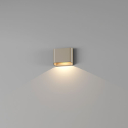 Artdelight Diaz 1L - wandverlichting - 14,5 x 12 x 3,8 cm - 6W LED incl. - IP54 - champagne