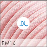 Daylight Italia - textielsnoer - per 100 cm - baby roos