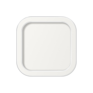 ETH Loïs - plafondlamp - 20 x 20 x 5 cm - 3 stappen dimbaar - 15W LED incl. - IP44 -  wit