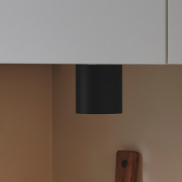 Nordlux Sabonis - plafondlamp - Ø 8 x 8,5 cm - zwart