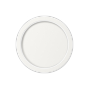 ETH Loïs - plafondlamp - Ø 23 x 5 cm - 3 stappen dimbaar - 15W LED incl. - IP44 -  wit