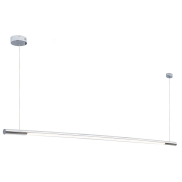 Maxlight Organic Horizon - hanglamp - 150 x 140 cm - 26W dimbare LED incl. - chroom