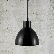 Nordlux Pop 22 - hanglamp - Ø 21,5 x 223 cm - zwart