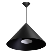 ETH Dillon - hanglamp - Ø 55 x 200 cm - zwart