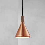 Design for the People Nori 18 - hanglamp - Ø 18 x 35,5 cm - koper