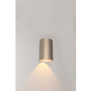 Artdelight Brody - wandlamp - Ø 7,2 x 11 cm - 4W LED incl. - IP54 -  champagne