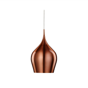 Searchlight Vibrant - hanglamp - Ø 26 x 160 cm - metaal roze