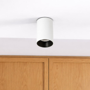 Faro Stan - plafondverlichting - Ø 6 x 10,5 cm - mat wit