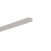 KLUS MICRO-30DEG-K - inbouw LED profiel met schuine lichthoek van 30 graden - 2,64 x 1,12 cm - aluminium