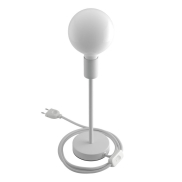 Creative Cables Alzaluce - tafellamp - Ø 12 x 34 cm - metaal - wit