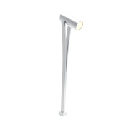 VK Lighting Stili - tuinpaal - 7,5 x 19,4 x 80 cm - 10W LED incl. - wit