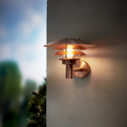 Nordlux Veno - buiten wandverlichting - 35 x 26 cm - IP54 - koper