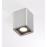 Artdelight Bronx1 - opbouwspot 1L - 7 x 7 x 8,5 cm - aluminium