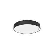 Nova Luce Sotto - plafondlamp met afstandsbediening - Ø 46 x 11,5 cm - 40W LED incl. - mat zwart