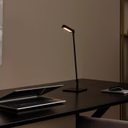Lucide Lavale - tafellamp - 27,2 x 13 x 42,3 cm - 3W LED met dimfunctie incl. - zwart