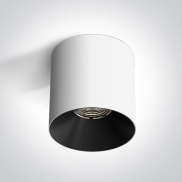 ONE Light Wall & Ceiling LED - opbouwspot 1L - Ø 12 x 12 cm - 25W LED incl. - wit