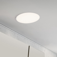 Nova Luce Perfect Profile Trimless - inbouwspot - Ø 440 mm, 420 mm inbouwmaat - 24W dimbare LED incl. - 3000K - wit
