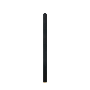 ONE Light LED Pendant Tubes - hanglamp - Ø 2,6 x 180 cm - 6W LED incl. - zwart
