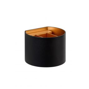 Lucide Xio - wandverlichting met 2 regelbare lichtbundels - 13 x 11 x 9,7 cm - 4W LED incl. - zwart