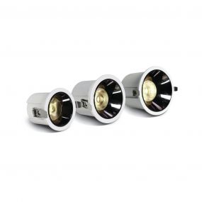 ONE Light COB LED Dark Light Range - inbouwspot - Ø 84 mm, Ø 75 mm inbouwmaat - 12W LED incl. - wit