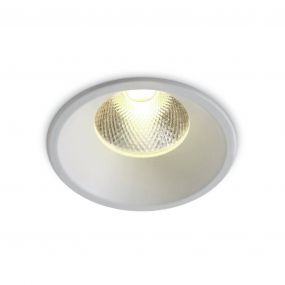ONE Light Dark Light Range - inbouwspot - Ø 90 mm, Ø 82 mm inbouwmaat - 12W LED incl. - wit - witte lichtkleur