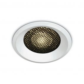 ONE Light Honeycomb Dark Light Range - inbouwspot - Ø 102 mm, Ø 94 mm inbouwmaat - 17,5W LED incl. - wit