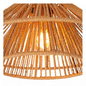 Lucide Tasman - plafondlamp - Ø 32 x 23,2 cm - naturel